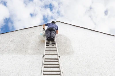 Peinture extérieure à Lanoux — façades et ravalement